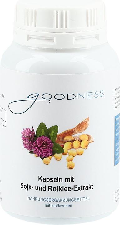 Image du produit Goodness Soja-Rotklee-Isaflavon caps (90 pièce(s), Capsules, 75 g)