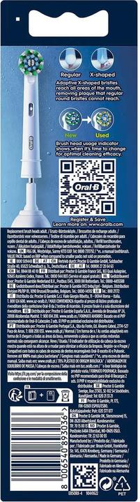 Produktbild Oral-B Pro Cross Action Aufsteckbürsten 4er (4 x)