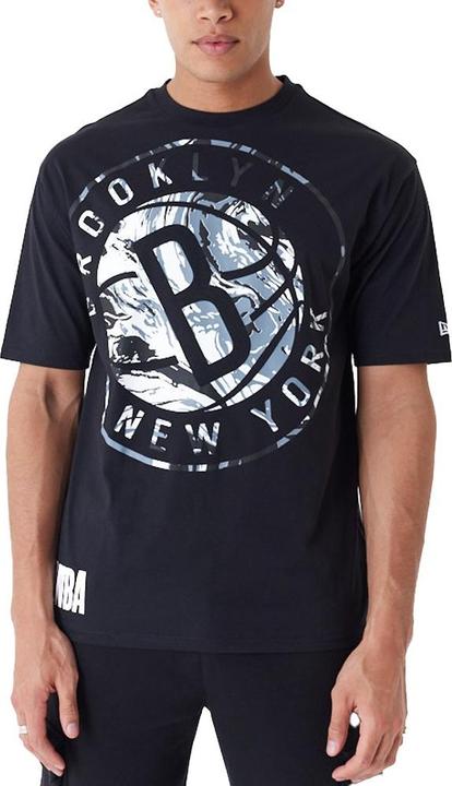 New Era NBA Oversized Shirt - INFILL Brooklyn Nets - XL (XL)