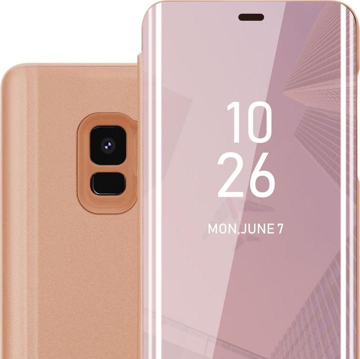 Actual product image Cadorabo Book Smart View Mirror Cover (Samsung Galaxy S9)
