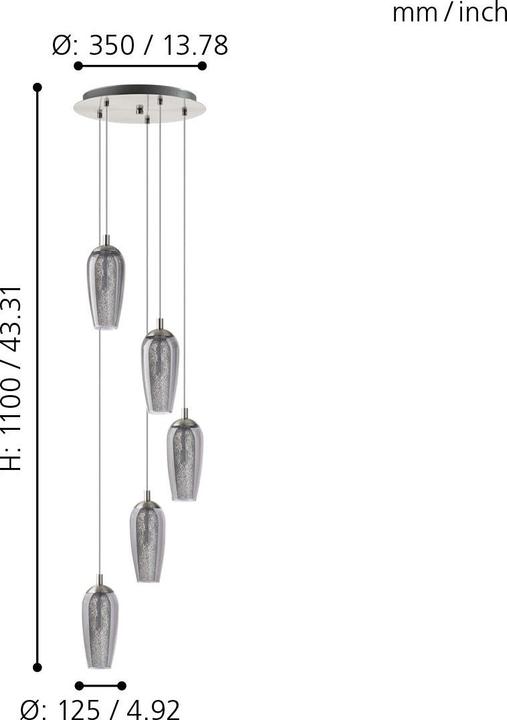 Produktbild EGLO Farsala (G9, 360 lm)