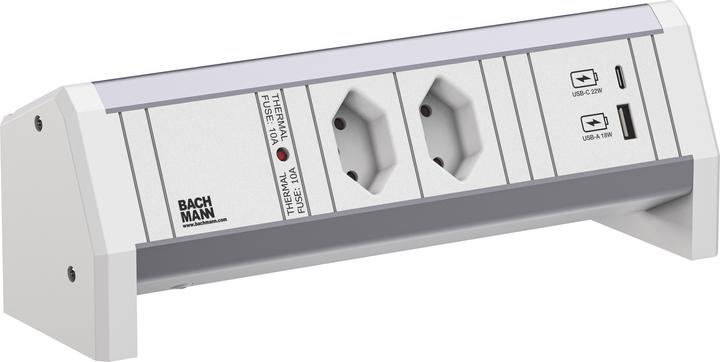Produktbild Bachmann BACH Steckdosenleiste (2 x, Typ 13, 0.25 m)