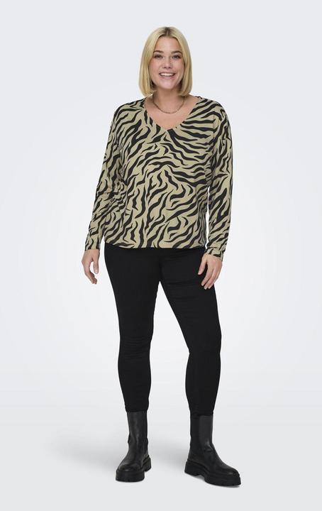 Produktbild Only Normal geschnitten Rundhals Curve Voluminöser Armschnitt Top Top (L)