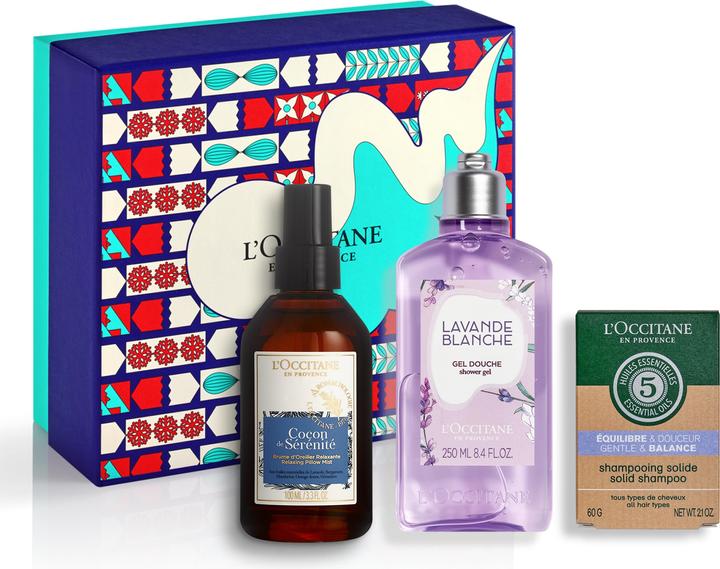 L'Occitane Coffrets Christmas 2023 Cocooning (Körperpflegeset, Haarpflege set)