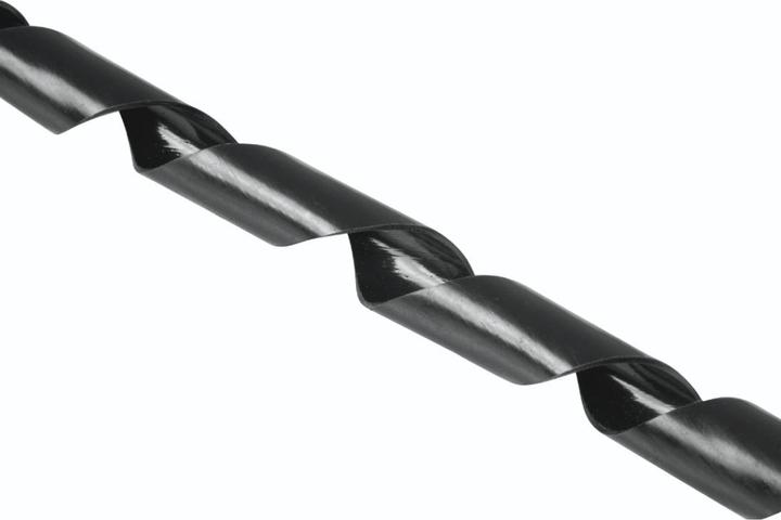 Produktbild Hama Flexibler Spiral-Kabelschlauch, universal, 7,5 - 30 mm, 2,5 m, Schwarz (Kabelspiralschlauch, 250 cm)