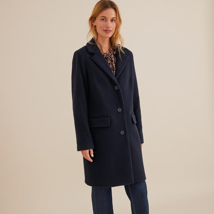 Image du produit Anne Weyburn Manteau mi-long avec fermeture à boutons (48)