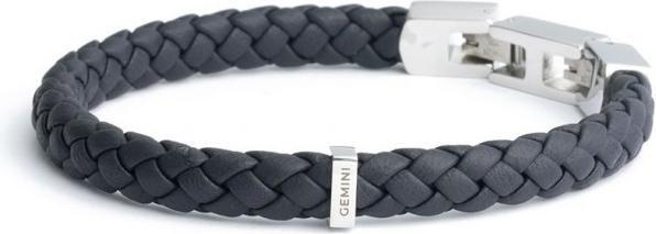 Immagine prodotto Gemini Una Blue XS-S (Pietre preziose color argento, Nappa)