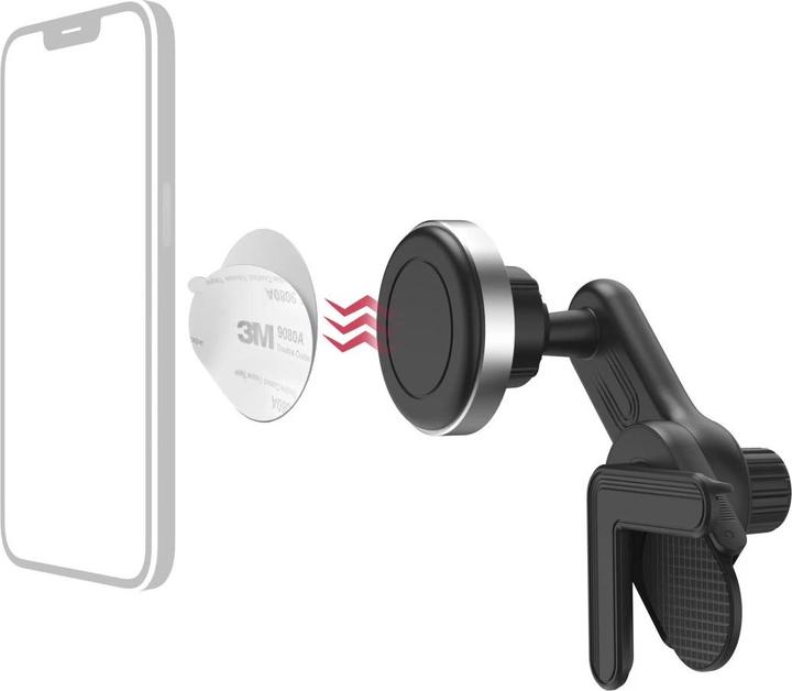 Image du produit Hama Handyhalterung für Tesla Model 3/Y, magnetisch, 360 Grad drehbar, universal