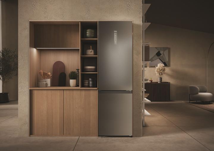Actual product image Haier 2D 60 Series 3 HDPW5620CNPK Refrigerator (406 l)