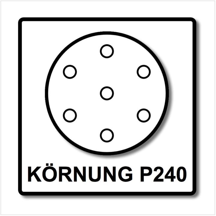 Produktbild Festool STF D225/8 Granat Schleifscheiben 225 mm PLANEX P240 GR / 25 Stück ( 499642 ) (240)