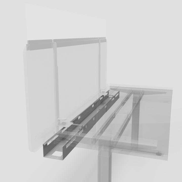 Actual product image OK-Line Kabelwanne Vario, silber (Duct, 70 cm)