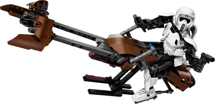 Actual product image LEGO Star Wars Scout Trooper Speeder Bike (75532, LEGO Star Wars)