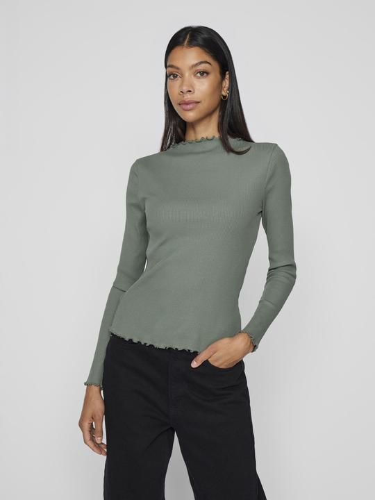 Image du produit Vila High Neck Oberteil mit langen Ärmeln (L)