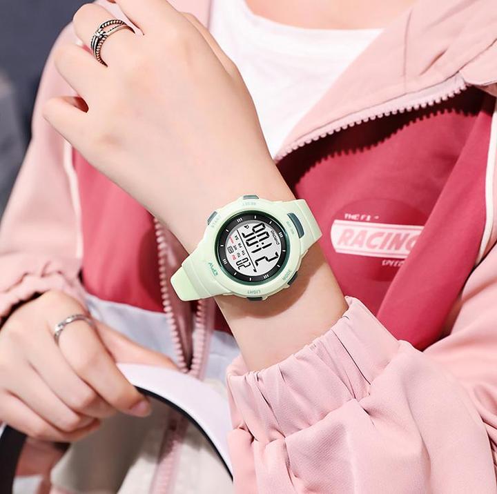 Image du produit VR Shinecon Montre pour enfant à affichage numérique, modèle Exia Vert d'eau