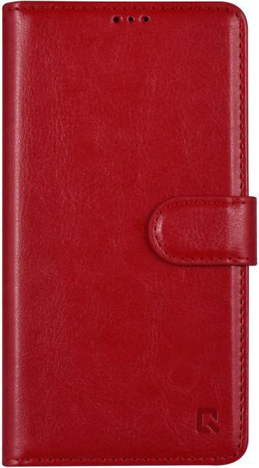 Produktbild UNIQ Accessory Hülle iPhone 13 - Book Case Kunstleder rot mit 3 Kartenfächer No.179.2 (Apple iPhone 13, Apple iPhone 16)