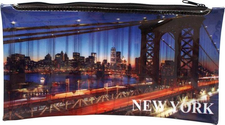 Produktbild Panta Plast PP-Federmäppchen mit New York-Reissverschlussaufdruck