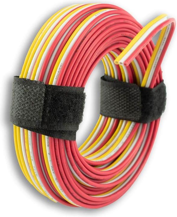 Actual product image Isoled Cable CCT 25m roll 3-pole 0.75mm2 H03VH-H AWG18 (2500 cm)
