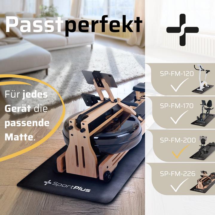 Produktbild Sportplus Bodenschutzmatte, Unterlegmatte 200 cm (0.60 cm)