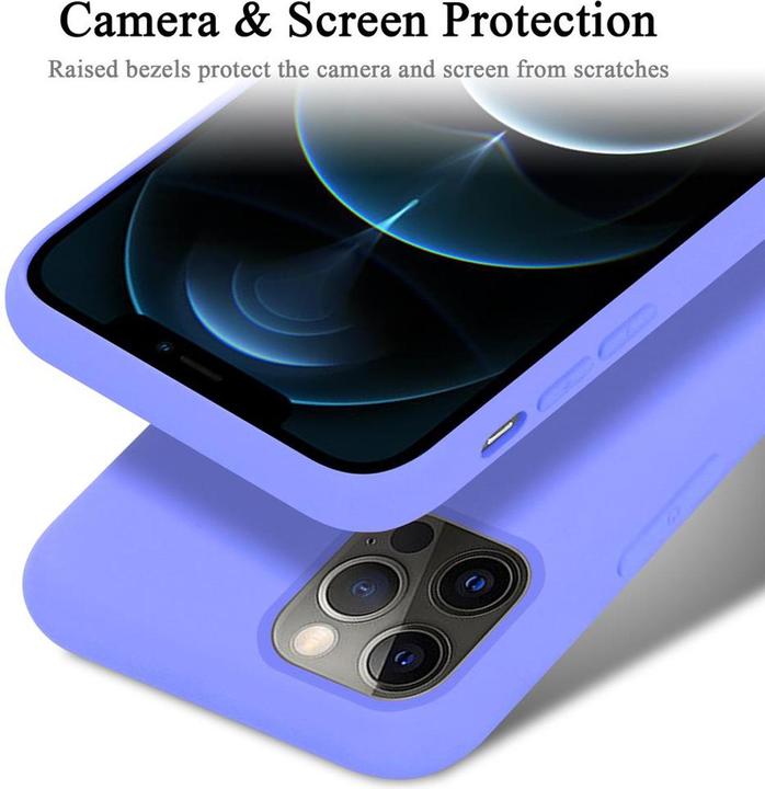 Produktbild Cadorabo TPU Liquid Silicone Case Cover (Apple iPhone 12, Realme 12 Pro+)