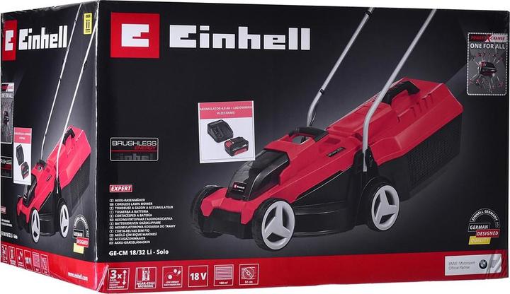 Actual product image Einhell Vejapjovė aku GE-CM 18/32 Li 4,0Ah 4640010 (Rechargeable battery operated)
