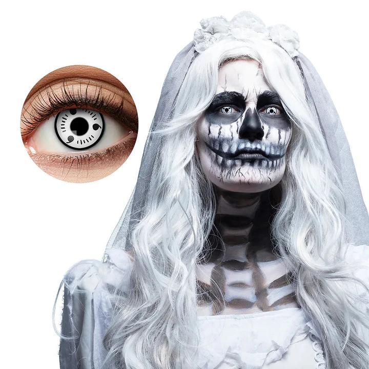 Produktbild Boland Kontaktlinsen Ghost Bride: Wochenlinsen (Weiss)