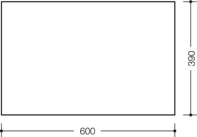 Immagine prodotto Hewi Specchio di cristallo SERIE 477 600x390x6mm