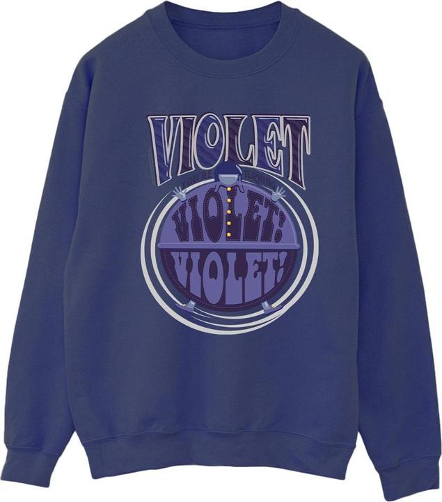 Produktbild Willy Wonka & the Chocolate Factory Violet Turning Violet Sweatshirt (M)
