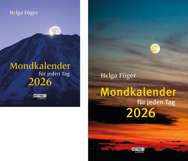 Produktbild Heyne Ludwig Mondkalender für jeden Tag (13 x 21 cm, Harter Einband, Deutsch)