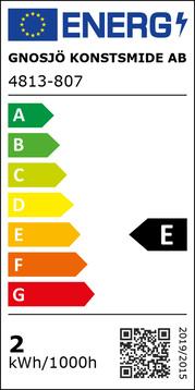 Energie-Label Konstsmide LED Lichternetz-System-Erweite (2.10 m)