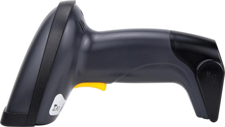 Actual product image equip Barcode Handheld Scanner 2D Laser Wireless USB black (1D barcodes, 2D barcodes)