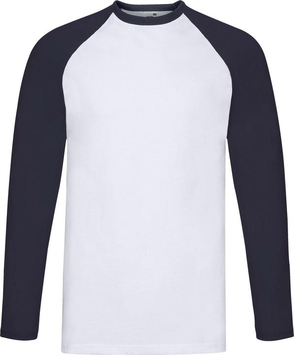 Fruit of the Loom TShirt Baseball Langärmlig