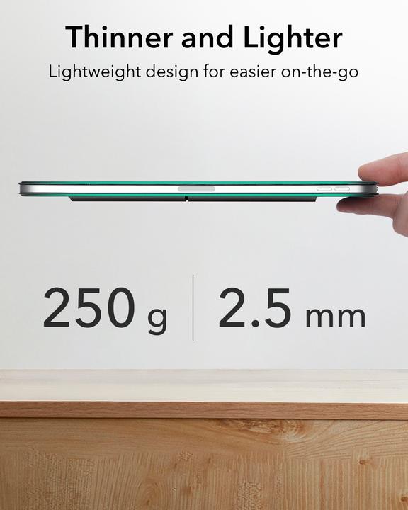 Actual product image ESR Rebound Magnetic Case (iPad Air 10.9 (2022), iPad Air 11 2024 (M2), IPad Air 10.9 (2020), IPad 11" (2018/2020/2021))