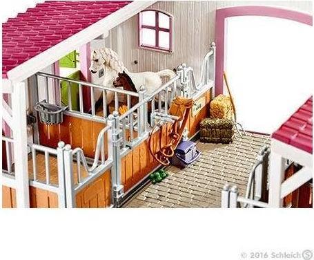 Produktbild Schleich Reiterhof mit Reiterin und Pferden