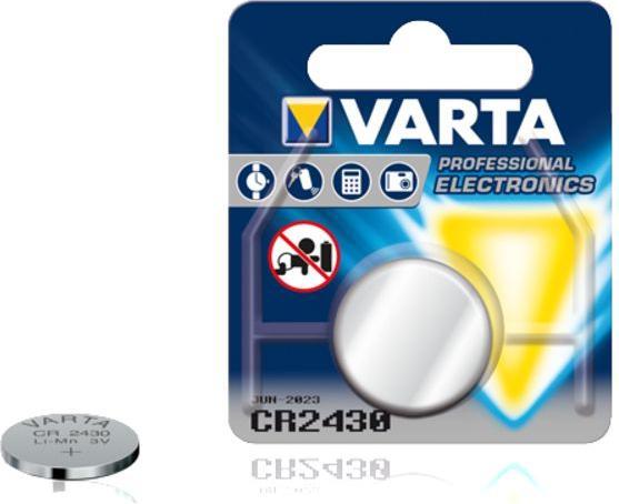 Actual product image Varta Electronics CR2430 (1 pcs., CR2430, 290 mAh)