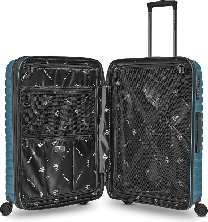 Actual product image Pactastic Collection 04 THE THREE SET + 4 wheels suitcase set, 3-piece with stretch fold (216 l, XL (from 140l))
