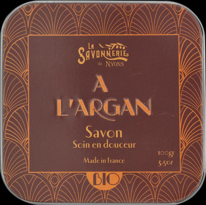 Actual product image Benois Discop La Savonnerie De Nyons BIO Soap Bar + Metal Box (refill)