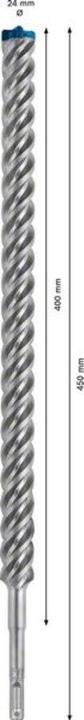 Produktbild Bosch Professional Zubehör EXPERT SDS plus-7X Hammerbohrer, 24 x 400 x 450 mm (24.0 Millimeter)