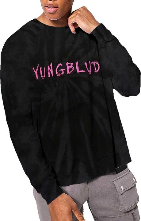 Yungblud Scratch Logo (Dip Dye) (Longsleeve)