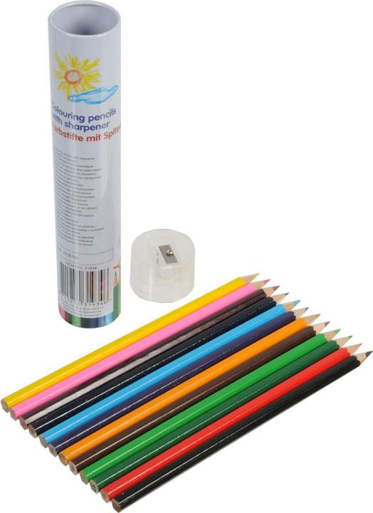 Topwrite Kids Colored pencils, 12dlg. (Multicoloured, 12 x)