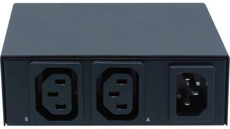 Actual product image Dexlan NETWORK POWER SWITCH 1 INLET C14 - 2 OUTLETS C13 (2 x, C13)