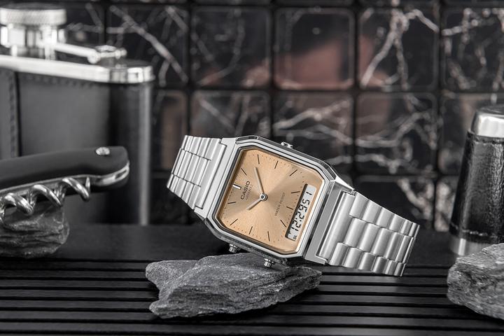 Produktbild Casio Damenuhr AQ-230A-4AMQYDF + BOX