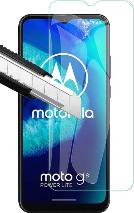 Immagine prodotto Screenguard Motorola Moto G8 Power Lite Pellicola protettiva in vetro Custodia Design amichevole (1 Pezzo/i, Motorola Moto G8 Power Lite)