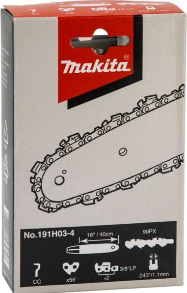 Actual product image Makita 191H03-4 Saw chain 40cm 1.1mm 3/8 HM (Chainsaw, Saw chain)