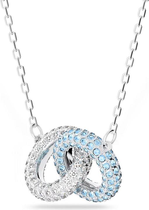 Produktbild Swarovski Stone Halskette Blau (Swarovski Metall, 38 cm)