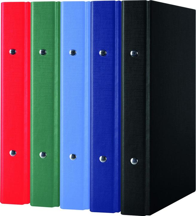 Actual product image Donau Ring binder, pp, a5/2r/20mm, assorted colours (A5)