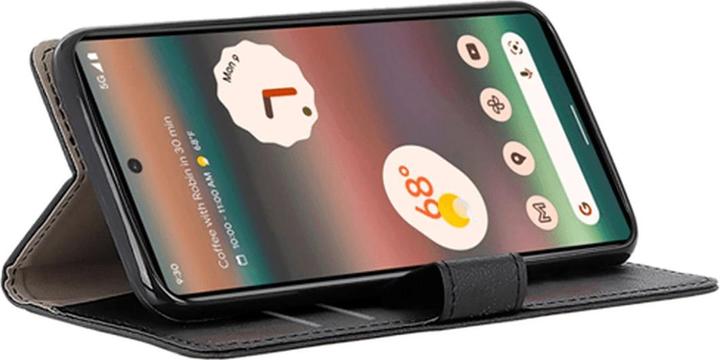 Actual product image Just in Case Pu Leather Book Case Black Google Pixel 7 Pro (Google Pixel 7 Pro)