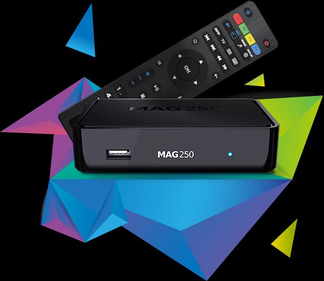 infomir MAG 250 IPTV SET TOP BOX Multimedia Player Internet TV IP (IPTV (ready))