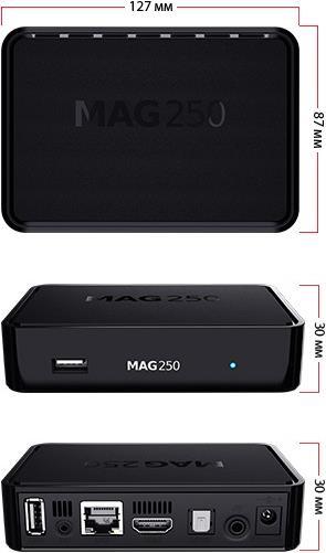 Produktbild infomir MAG 250 IPTV SET TOP BOX Multimedia Player Internet TV IP (IPTV (ready))