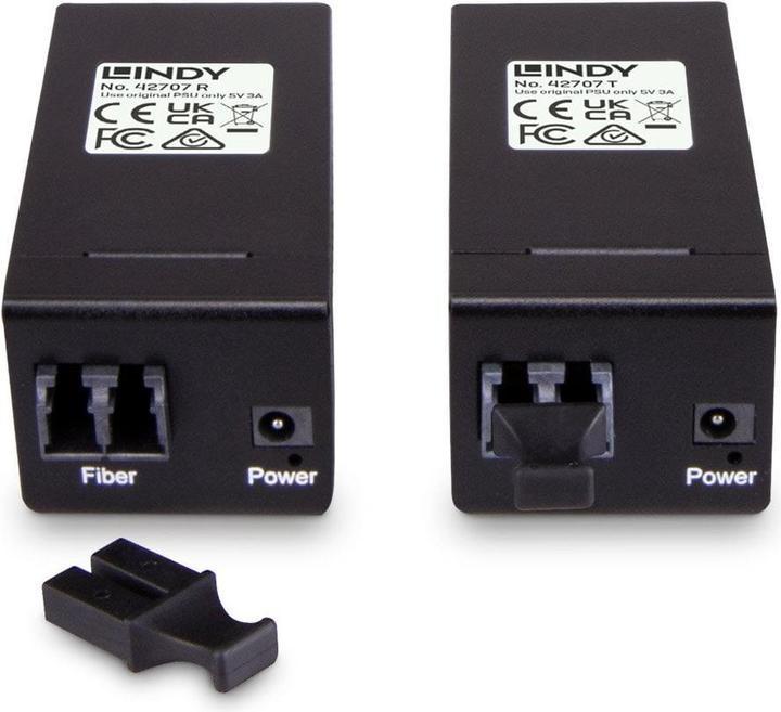 Produktbild Lindy USB 3.1 / 3.0 LWL/Fibre Optic Extender 400m (400 m, USB 3.1, USB 3.0)