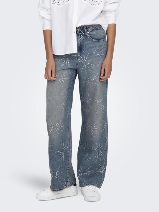 Produktbild Only ONLHOPE Hohe Taille Weiter Beinschnitt Jeans Jeans mit weitem Bein (W28/L32)
